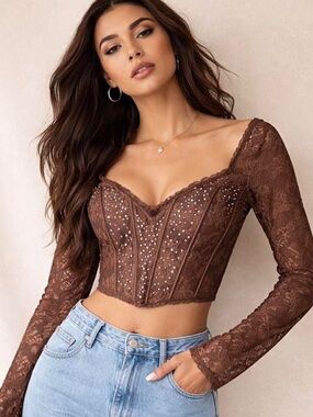 Victoria's Secret Dream Angels Corset Top M